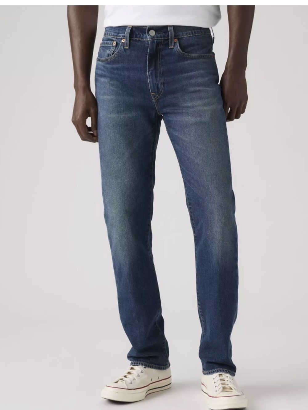 Levi's Premium 514 Straight Men's Jeans, World View-Dark Wash, 38x32